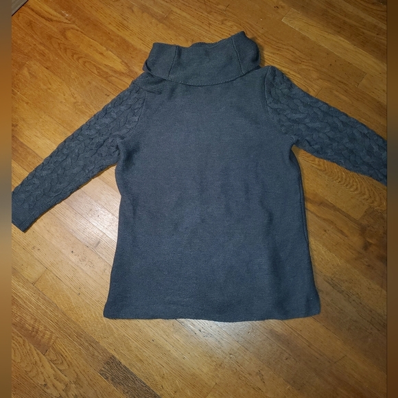 Calvin Klein Cowl Neck Long Sweater - Picture 5 of 10